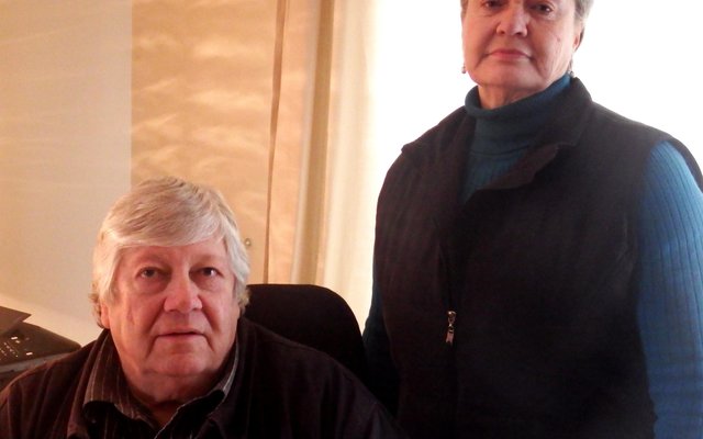 Prof P.P Botha en sy eggenote, Mariëtte 